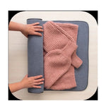 Set Cura Bucato: 3 Sfere B-Wool in Lana per Asciugatrice, Telo Asciugalana e 3 Clip Accoppia Calzini PERFETTO