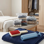 Kit Organizzazione Guardaroba con Sacchi Sottovuoto