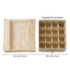 Set Organizer Armadio e Cassetti Basic: 2 Custodie in TNT, Organizer 16 Scomparti e 6 Profumatori