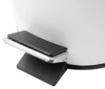 Set Accessori Bagno in Acciaio Inox con Pattumiera a Pedale e Scopino WC