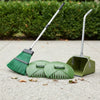 Set Giardino Basic con Scopa Alzaimmondizia e Raccogli Foglie per Terrazzo e Vialetti