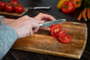 Set Coltelli Professionali Alpina in Acciaio Inossidabile: Mannaia, Coltello da Carne , Pane e sbucciatura