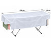 Telo Copribucato Impermeabile e Traspirante per Stendibiancheria 110 × 250 cm