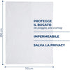 Telo Copribucato Impermeabile e Traspirante per Stendibiancheria 110 × 250 cm
