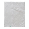 PVC Washing Machine Cover with Zipper - White N407