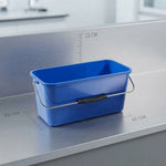 Set Pulizia Pavimento Super Mop con Secchio rettangolare e ricambio spugna
