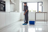 Set Pulizia Pavimento Super Mop con Secchio rettangolare e ricambio spugna