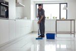 Set Pulizia Pavimento Super Mop con Secchio rettangolare e ricambio spugna