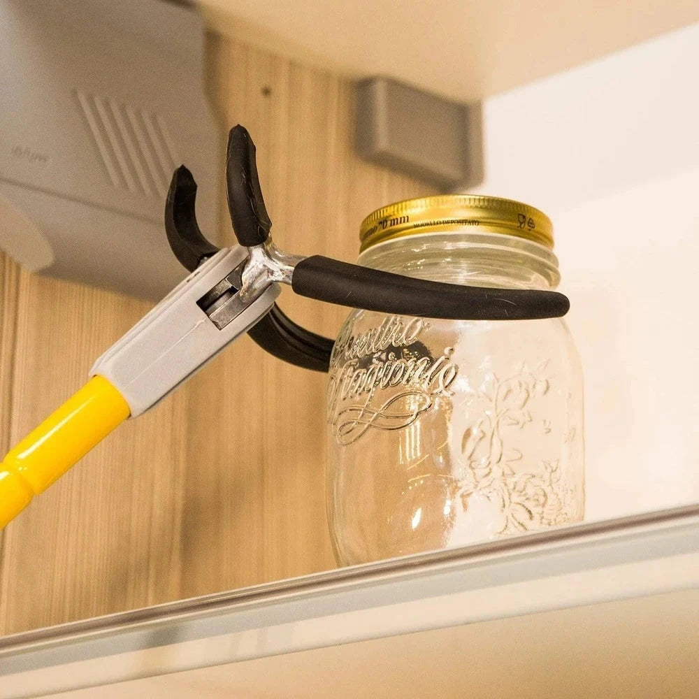 Pinza Prendi Oggetti Scaffali Alti Ferro Antiscivolo