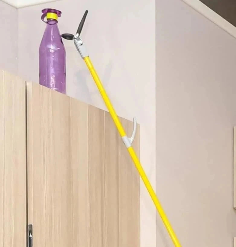 Pinza Prendi Oggetti Scaffali Alti Ferro Antiscivolo