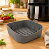 Cestello Quadrato Silicone Friggitrice ad Aria