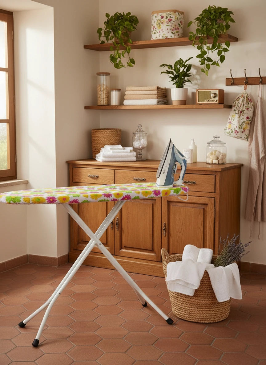 Telo Copriasse da Stiro Professionale XXL Elasticizzato 158x60 cm - Policotone
