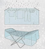 Housse de corde à linge en PVC, résistante à la pluie, à la poussière et à la pollution, 200 x 300 cm