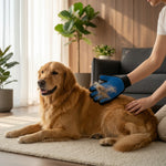 Set Casa e Passeggiata per Cani – Scopa in Gomma, Guanto Rimuovi Peli e 225 Sacchetti Igienici per cani