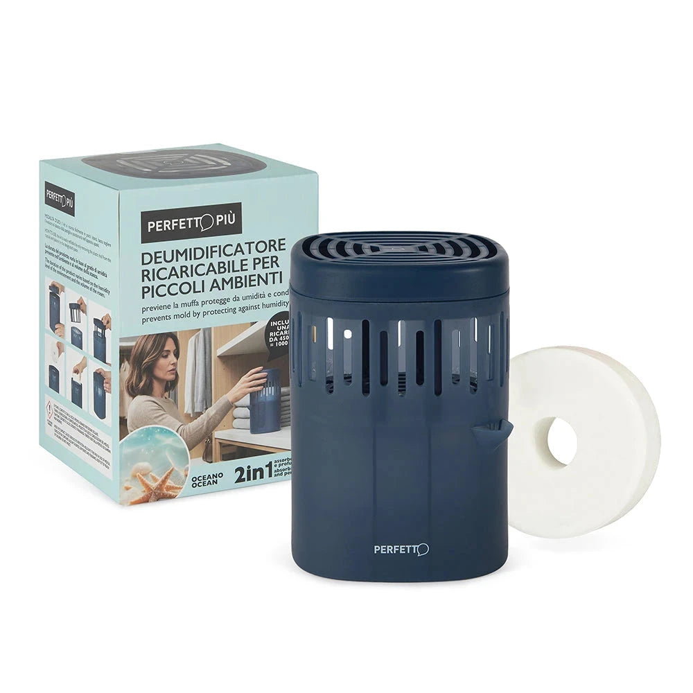Mini Deumidificatore Senza Elettricità con Ricariche