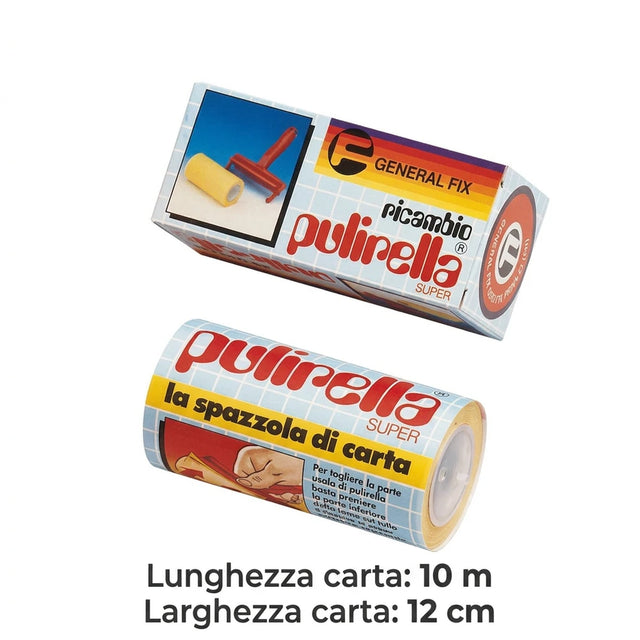 Ricambio Per Pulirella Super 10 mt h 12 cm.