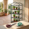Kit Serra da Balcone a 4 Ripiani con Filo da Giardino e Forbice in Acciaio