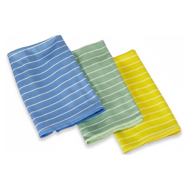 Chiffon de nettoyage Euronovità, lot de 3, en bambou, 40 x 40 x 1 cm