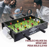 Calcetto da Tavolo Umbro Nero – Gioco di Calcio per la Famiglia 46,5x31,3x9cm