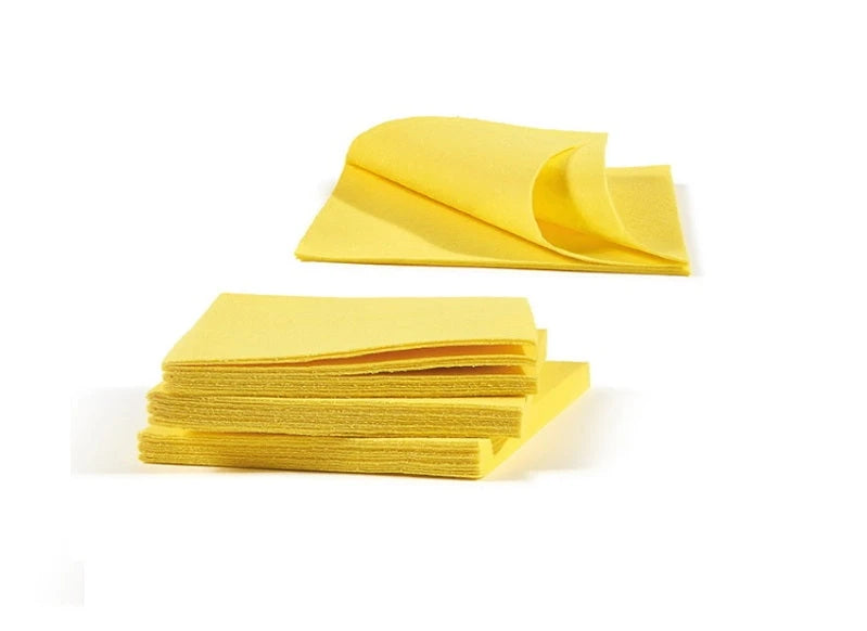 Panni Multiuso Gialli in TNT 38×40 cm – Confezione 10 Pezzi