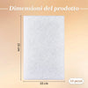 Fibra Antigraffio Bianca 10 × 15 cm per Superfici Delicate – 10 Pezzi