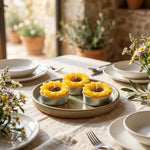 Candele Tealight Girasole Gialle – Set 6 Pezzi