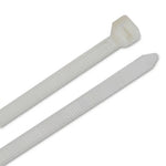 Fascette Stringicavo Bianche 4,8 x 200 mm in Nylon, 300 Pezzi (3 Confezioni da 100) Fermacavi per Cavi, Elettronica e Fai da Te