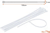 Fascette stringi cavo, 2.0 x 150 mm, 300 Pezzi (3 Confezioni da 100) Fermacavi per Cavi, Elettronica e Fai da Te