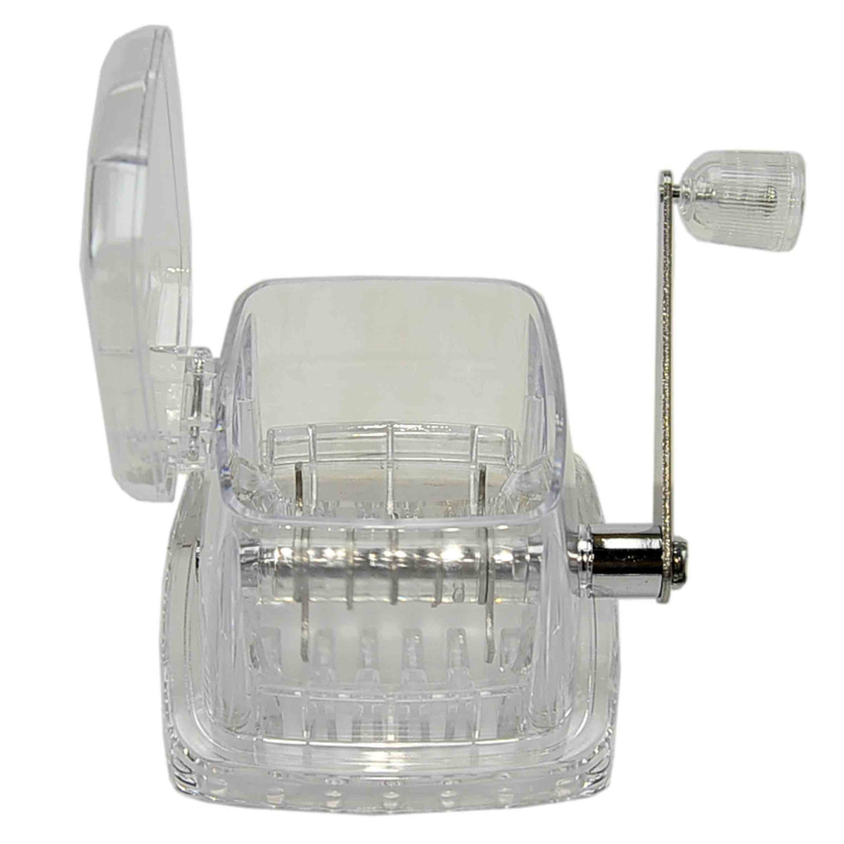Gerimport sl Transparent Manual Ice Crusher 24 cm