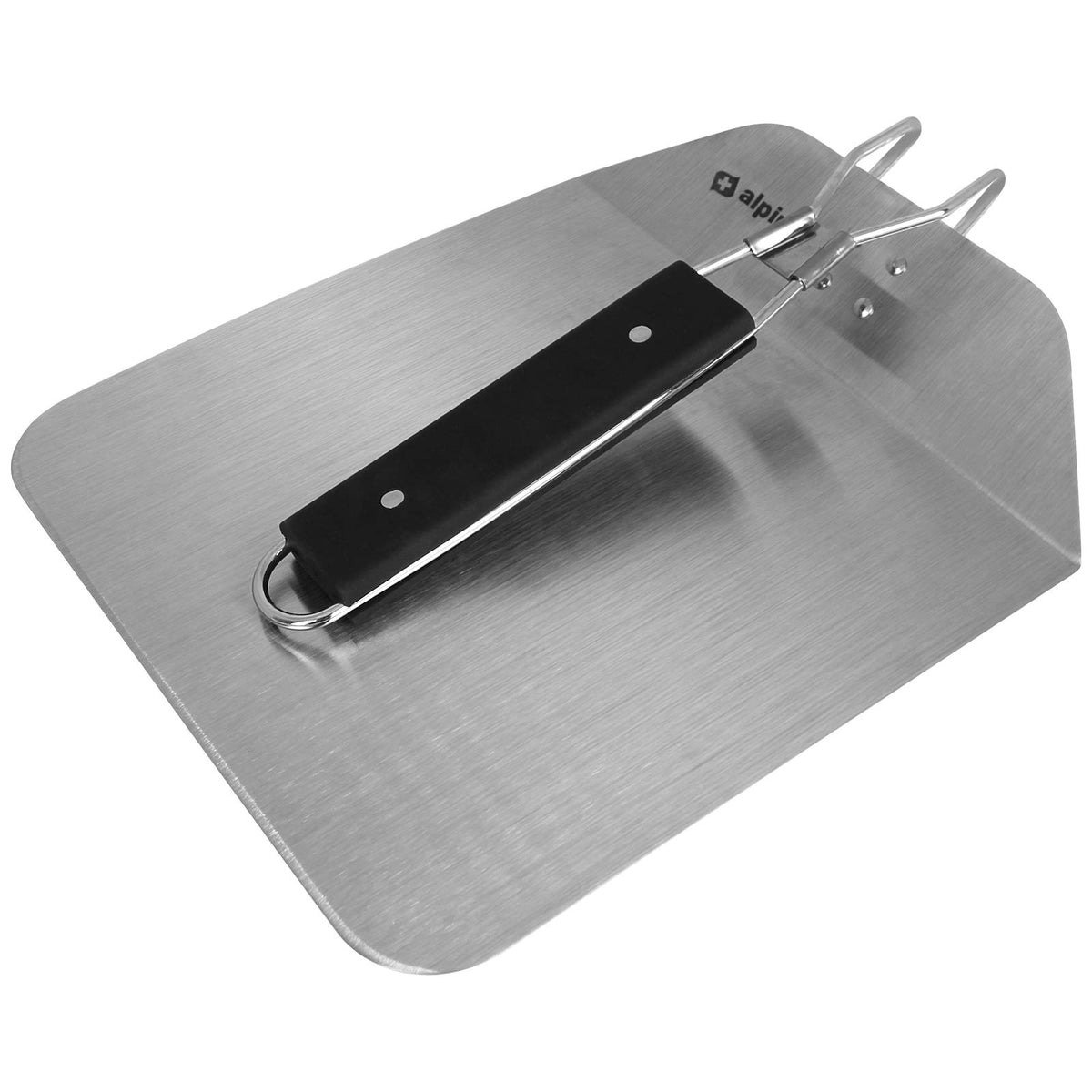 Pala Pizza Professionale Alpina in Acciaio Inox – 52,5 cm con Manico Ergonomico