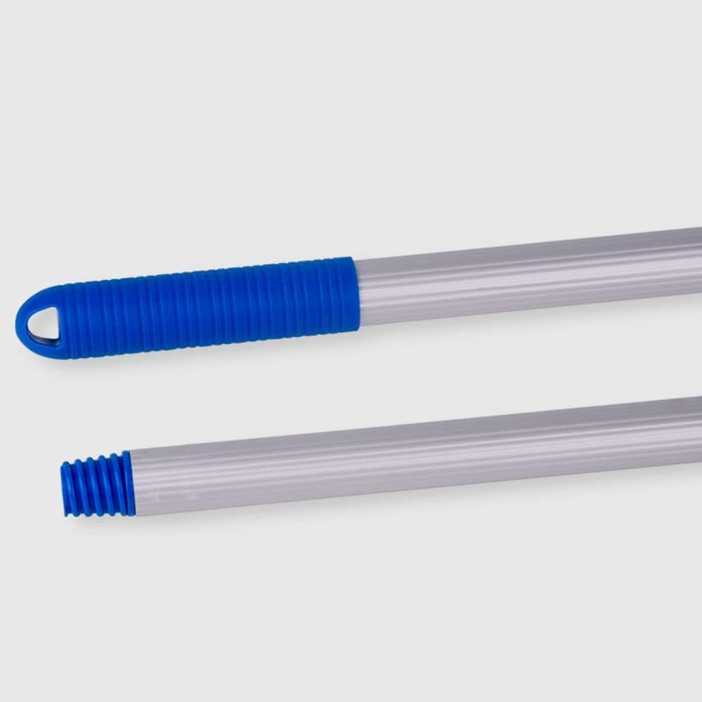 Brosse à récurer industrielle professionnelle 60 cm avec manche en aluminium de 140 cm - Tête pivotante