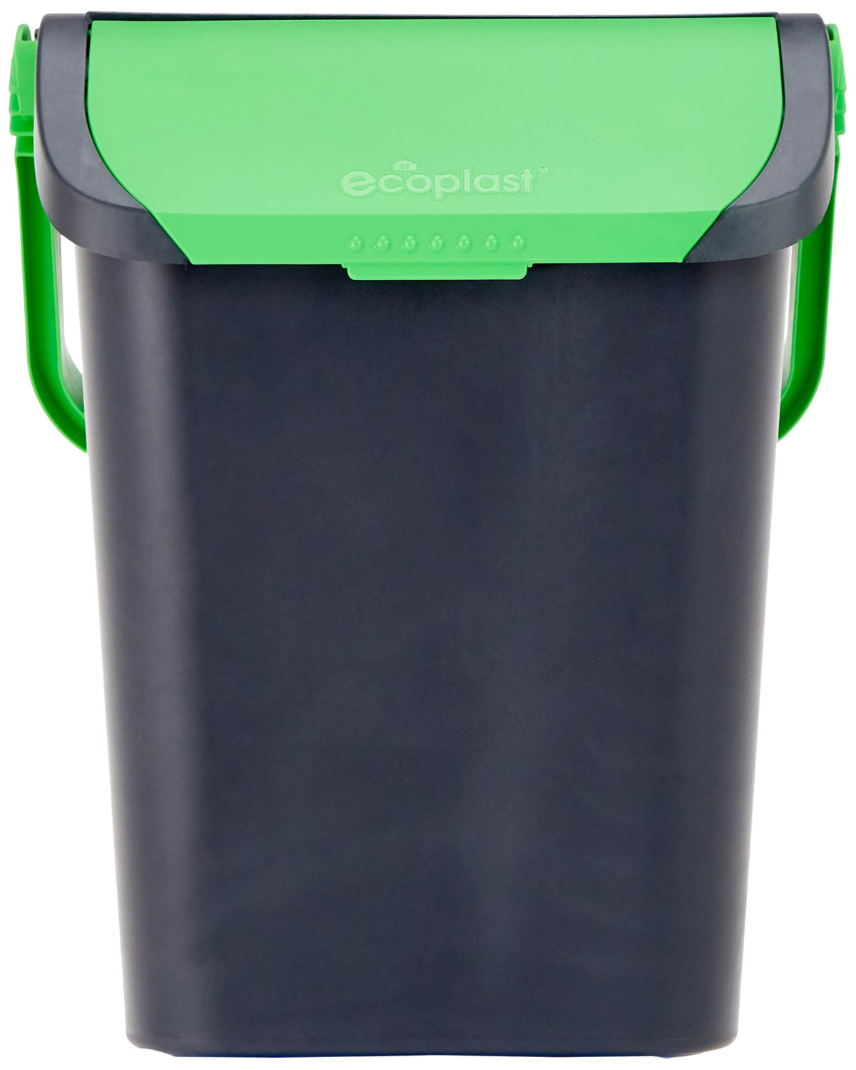 Poubelle Ecoplast 35L - Ouverture type livre - Fabriquée en Italie