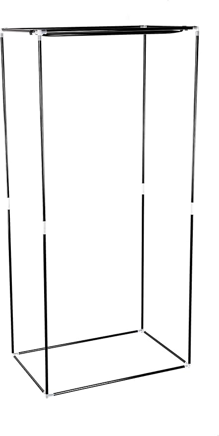 Armadio Guardaroba Salvaspazio 70x50x160cm Metallo TNT