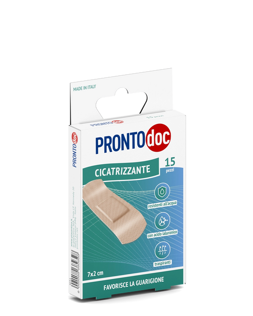 Patchs cicatrisants 7x2 cm, paquet de 15 patchs