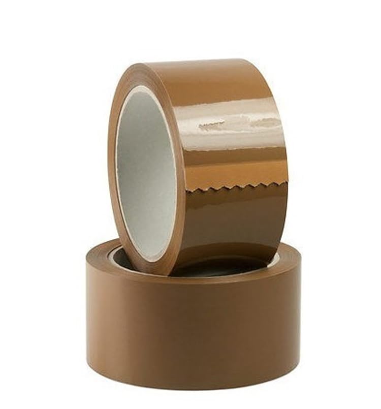 Nastro Adesivo Avana 50mm x 66m Silenzioso - Imballaggio Professionale 50 Micron