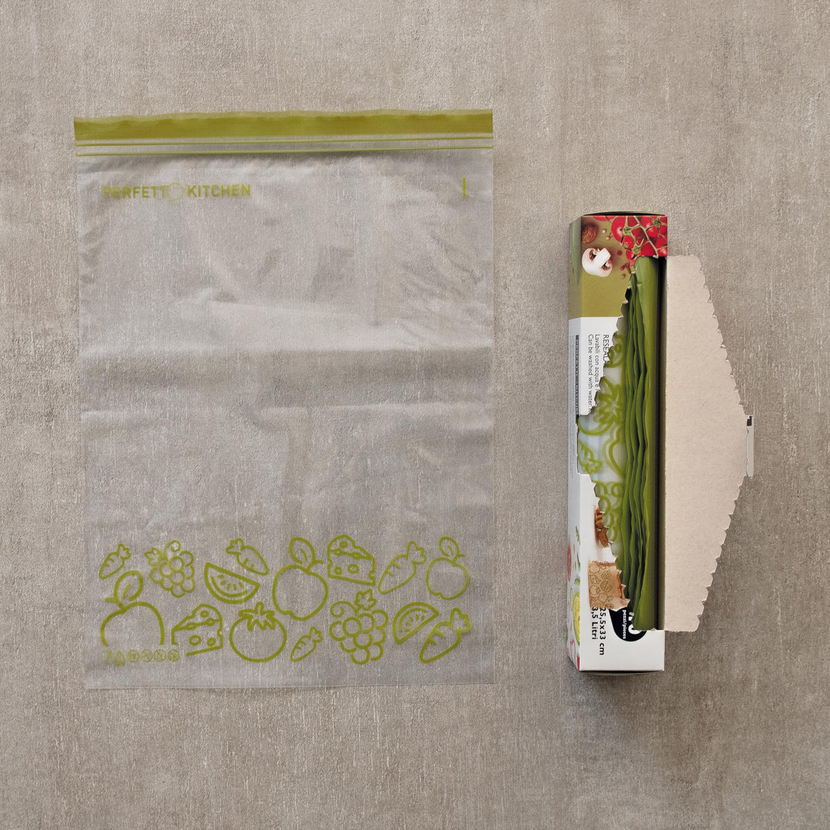 Sacchetti Richiudibili Frescofood L 25,5x33cm 10 Pz