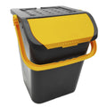 Poubelle Ecoplast 35L - Ouverture type livre - Fabriquée en Italie