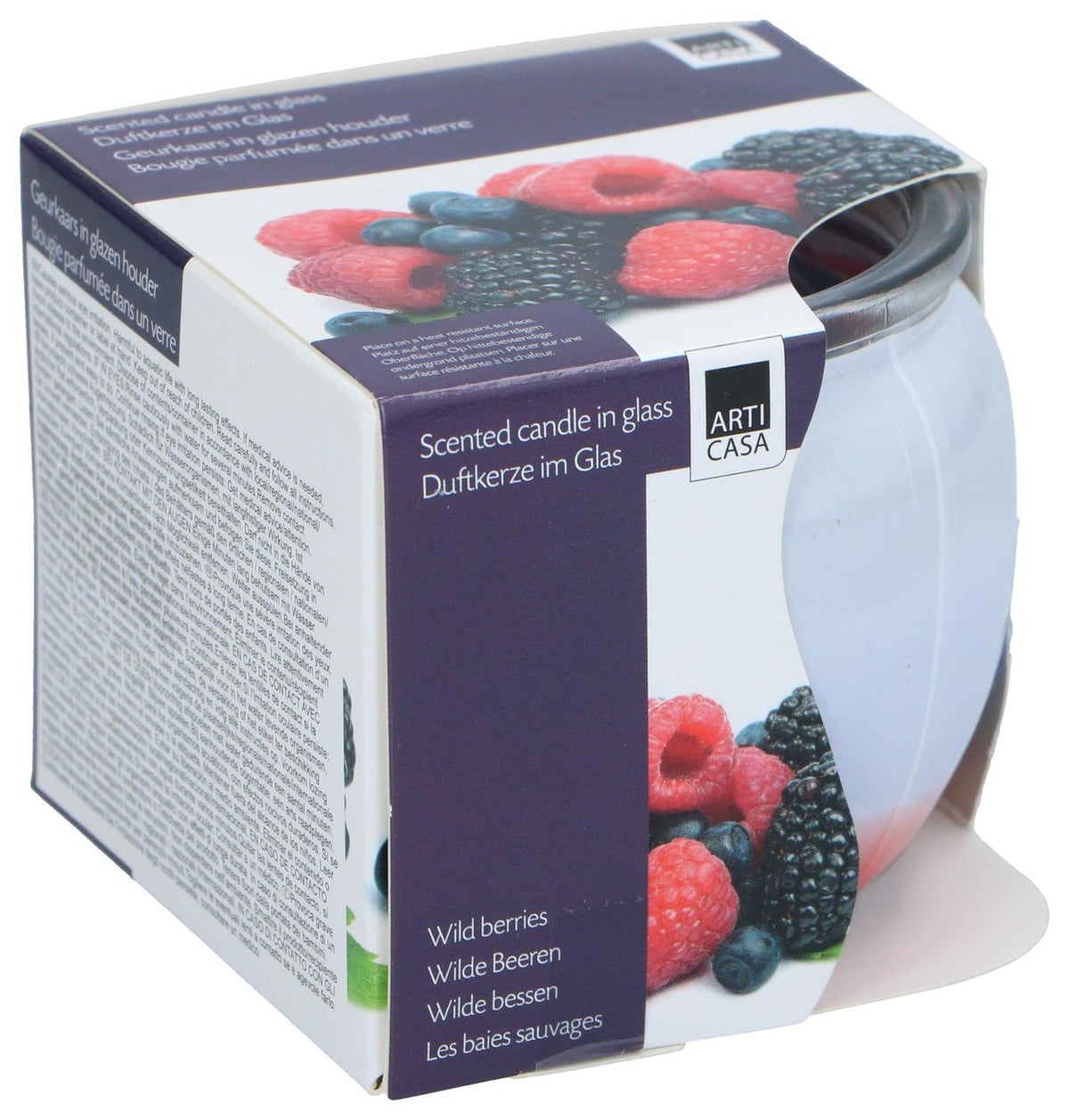 Set 6 Candele Profumate in Barattolo di Vetro – Fragranze Assortite