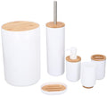 Set da Bagno 6 Pezzi Alpina - Accessori Completi Moderni