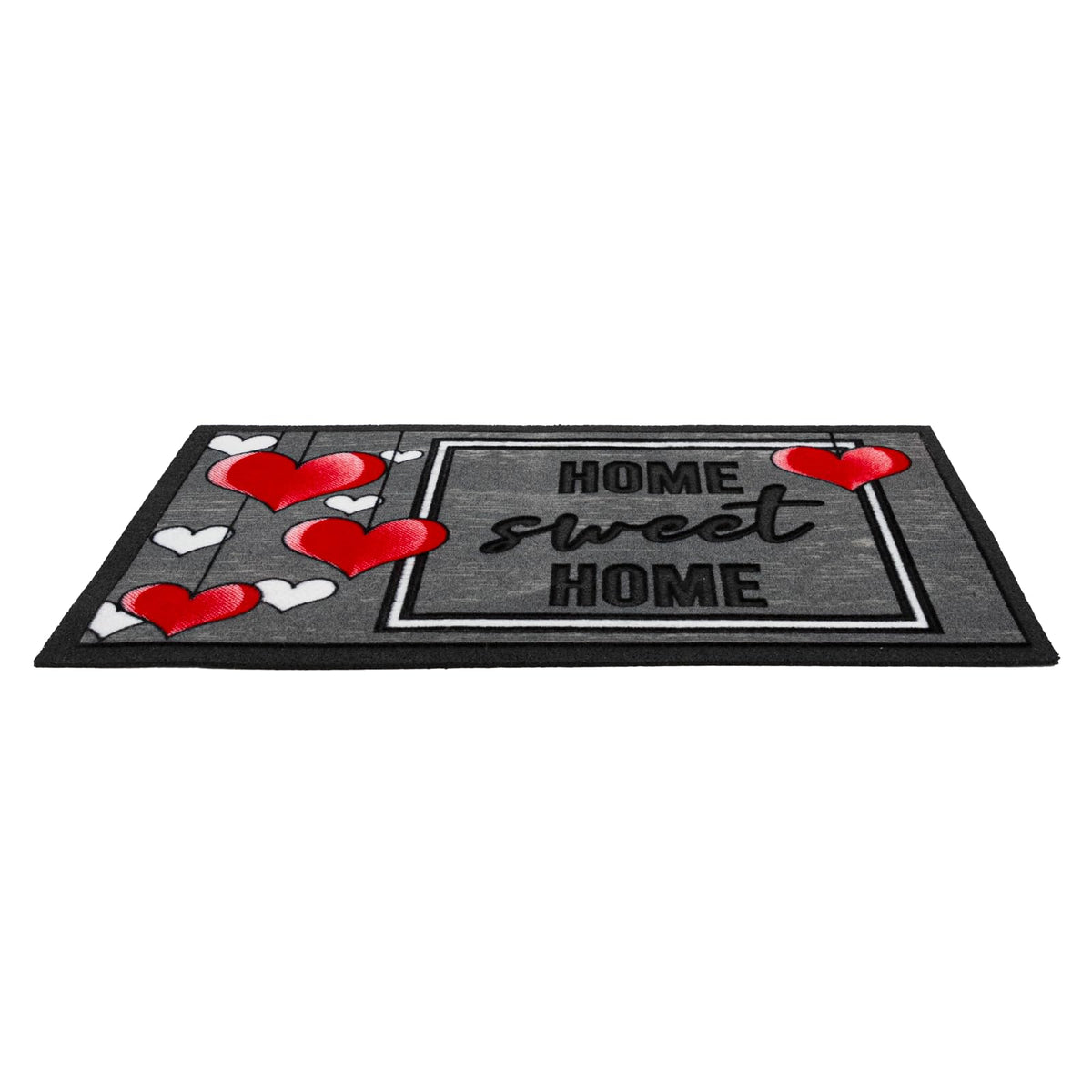 Tapis d'intérieur Velcoc en caoutchouc recyclé, antidérapant, robuste et durable, haute capacité d'absorption, épaisseur 6 mm, dimensions 40 x 70 cm
