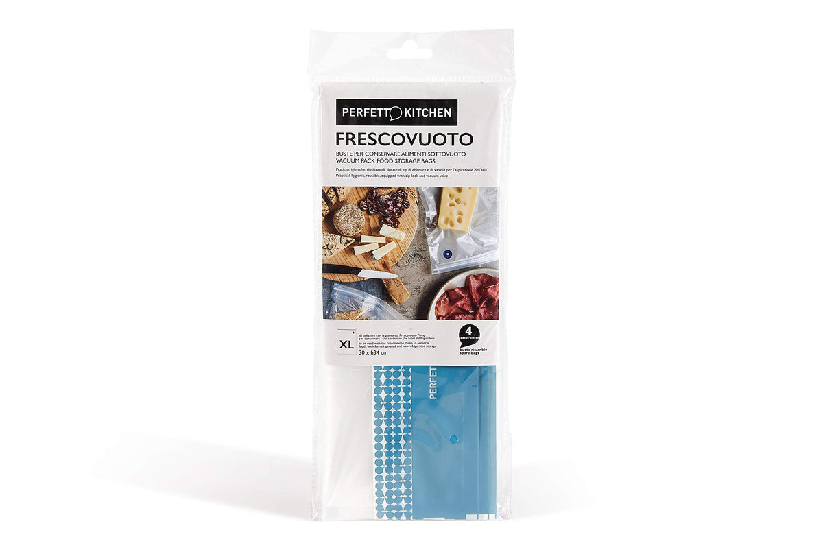 Buste Frescovuoto XL 30x34cm 4 Pezzi Riutilizzabili