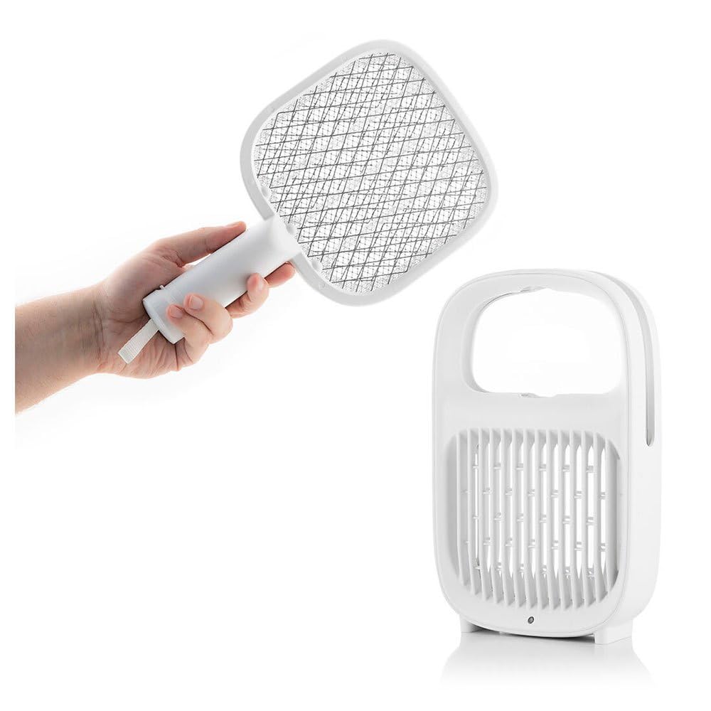 Lampada Antizanzare 2in1 Swateck Racchetta Ricaricabile