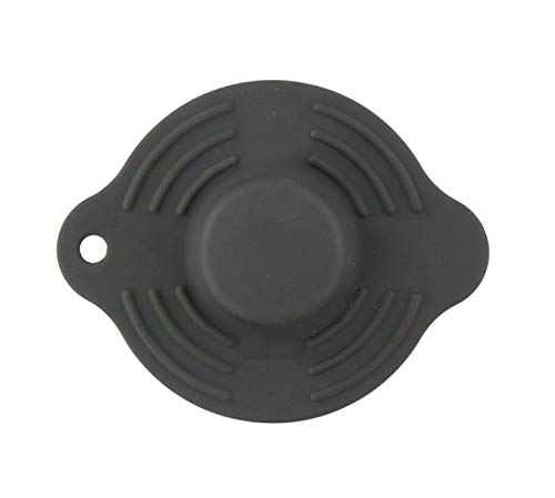 Lot de 3 couvercles universels en silicone Alpina, multicolores - Effet ventouse pour casseroles et poêles
