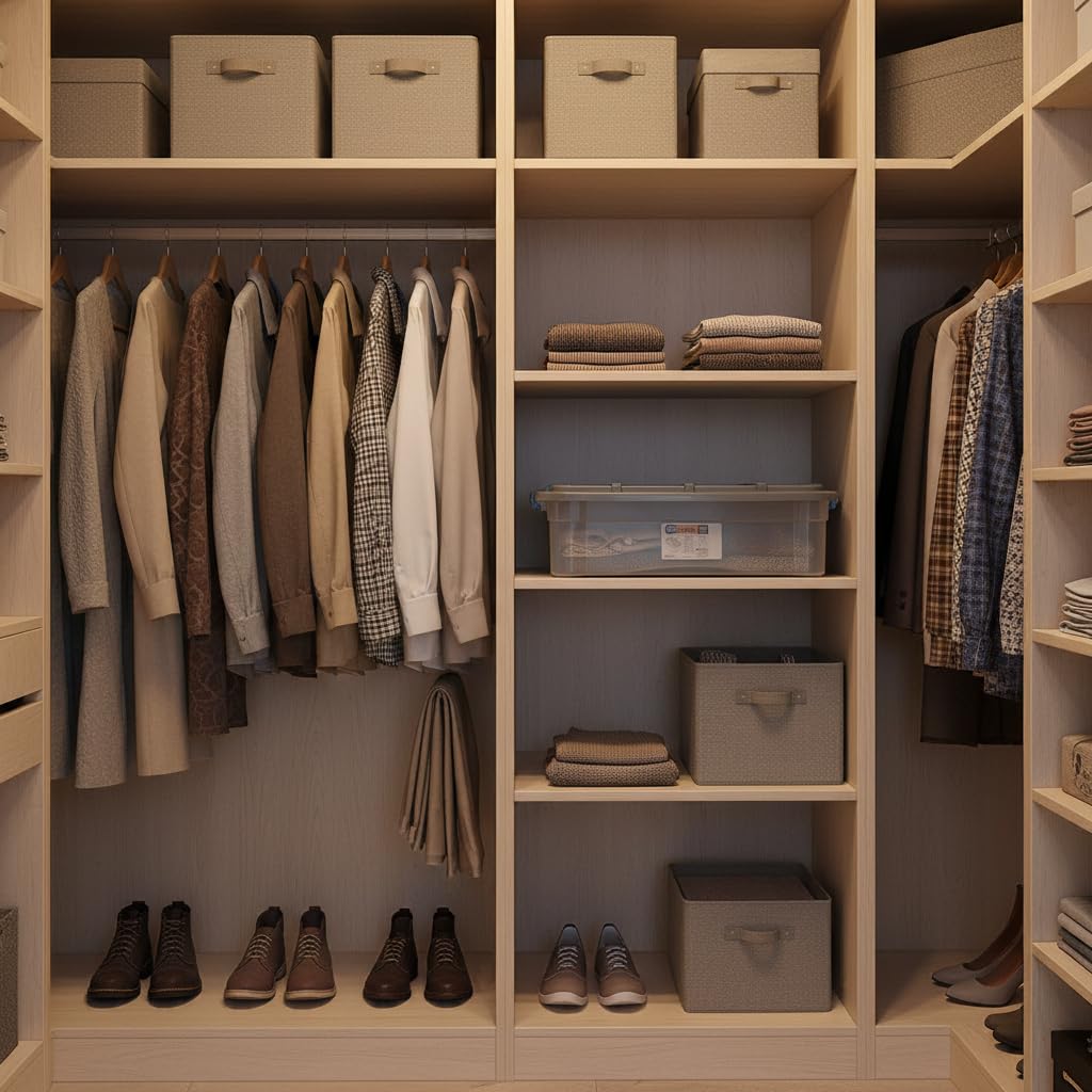 Storage Box 20L con Ruote Sovrapponibile Made in Italy