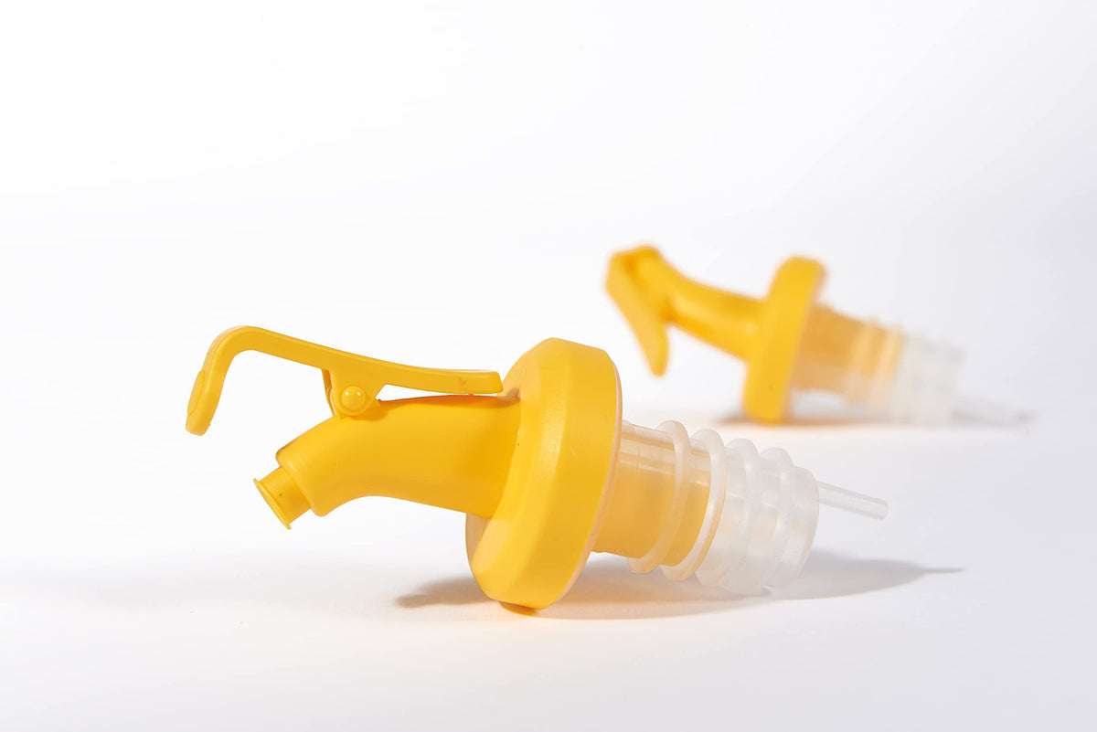 Bouchon anti-goutte pour huile et vinaigre - Ensemble multicolore de 2 pièces