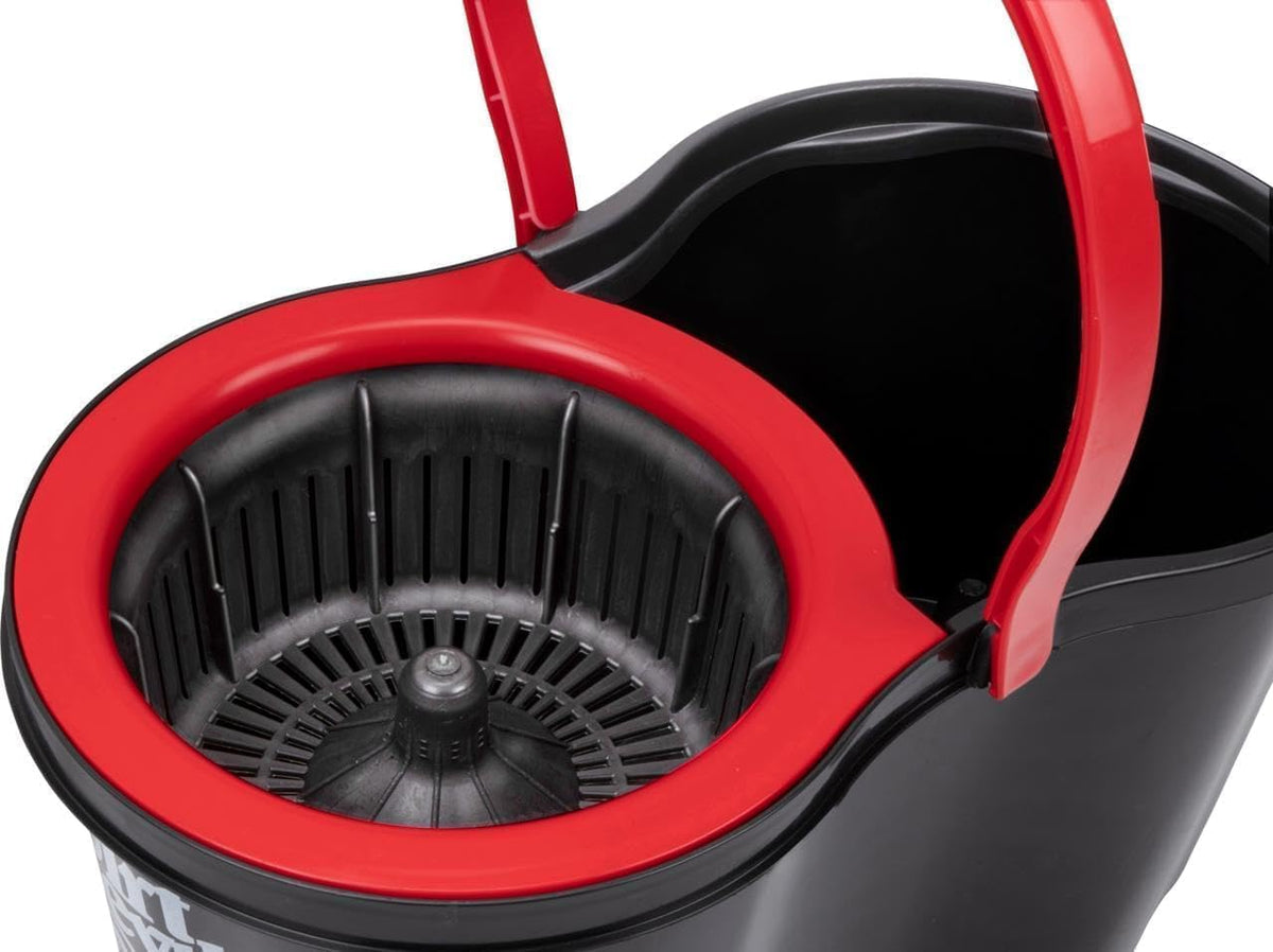 Set Mocio Dirt Devil con Strizzatore e Secchio 16L - Microfibra