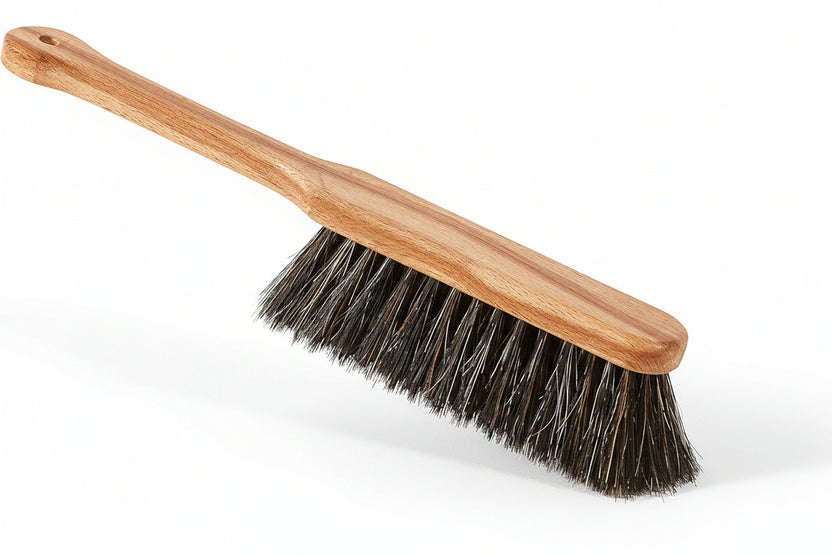Spazzola Ecologica Crine Naturale e Legno 34cm - Perfetto Eco ...