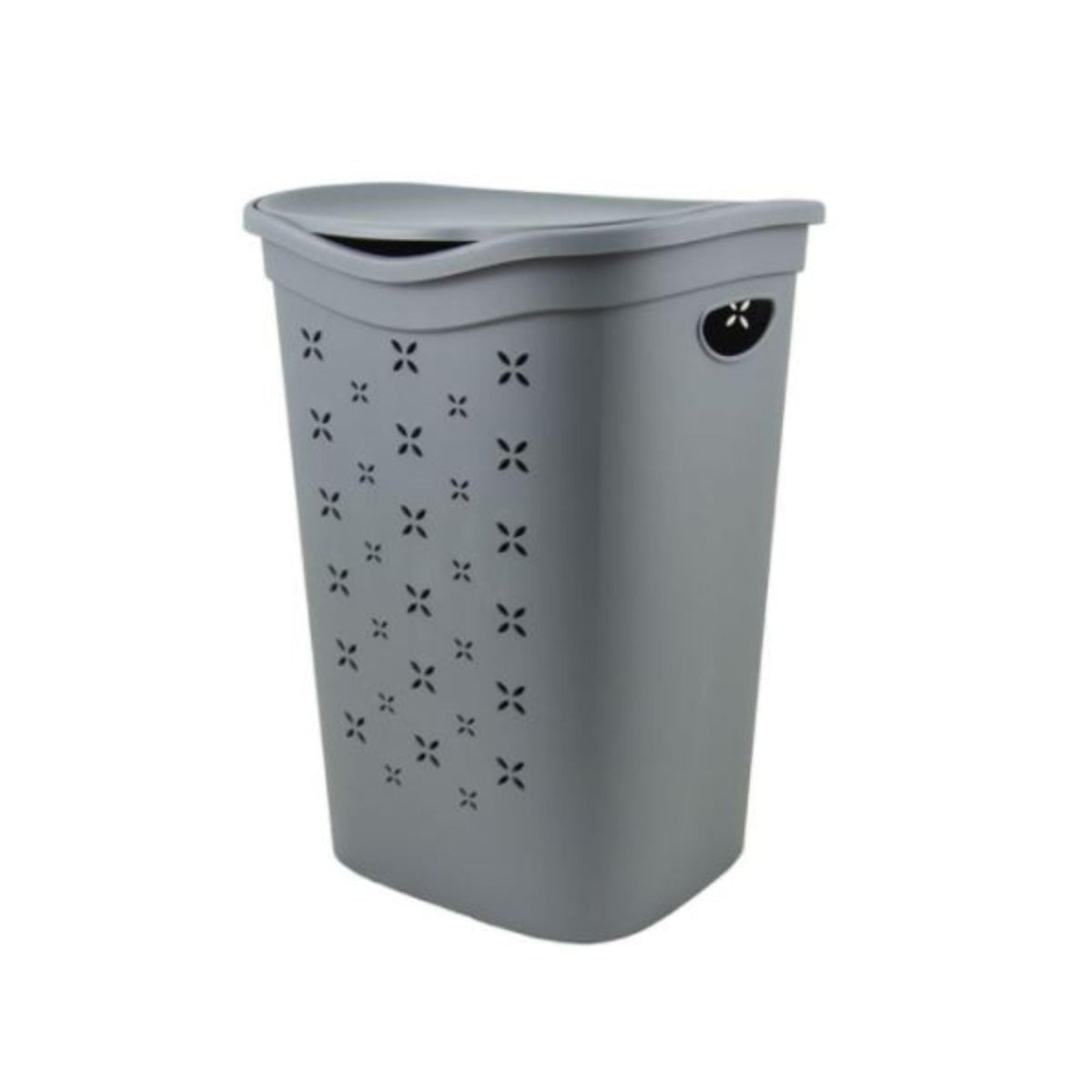 Portabiancheria 55L Plastica Resistente con Manici 3 colori