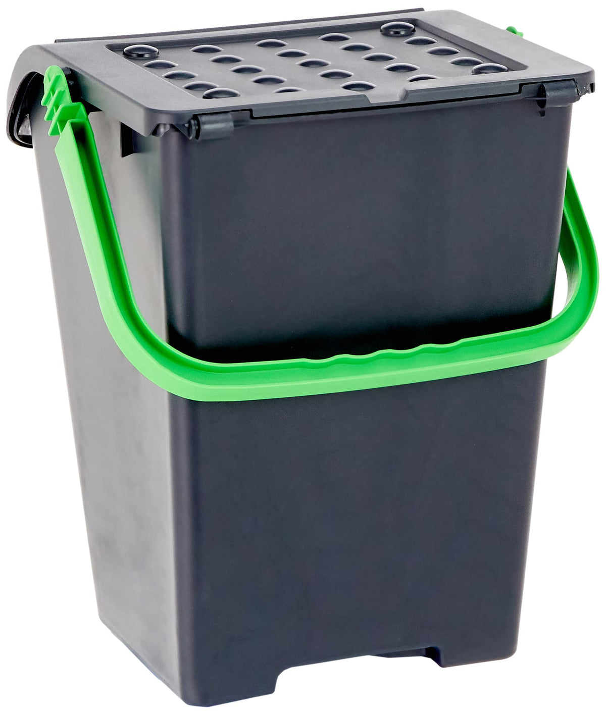 Poubelle Ecoplast 35L - Ouverture type livre - Fabriquée en Italie