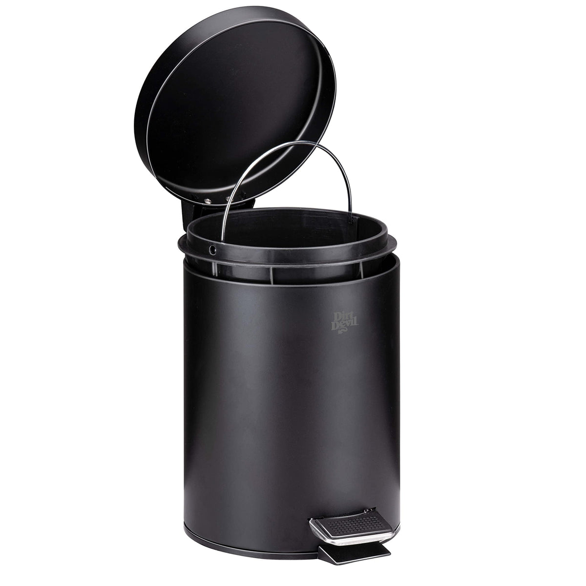 Dirt Devil Stainless Steel Soft-Close Pedal Bin for Kitchen